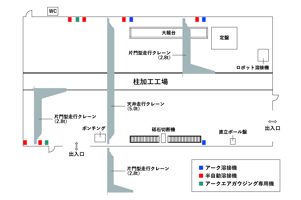 第3工場 レイアウト図